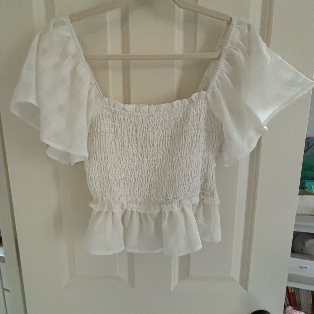 ASTR the label ruffle top!!
